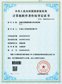 软件著作权登记证书
